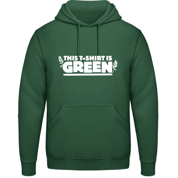 Green T-Shirt Hoodie contain pic