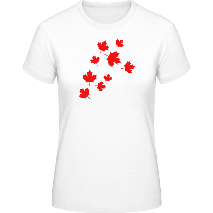 Canada Autumn Frauen T-Shirt contain pic