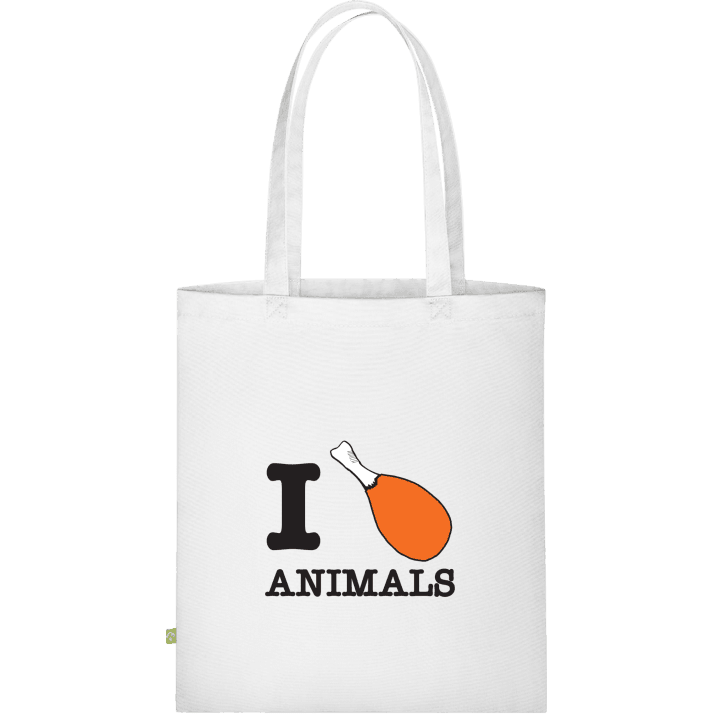 I Heart Animals Väska av tyg contain pic