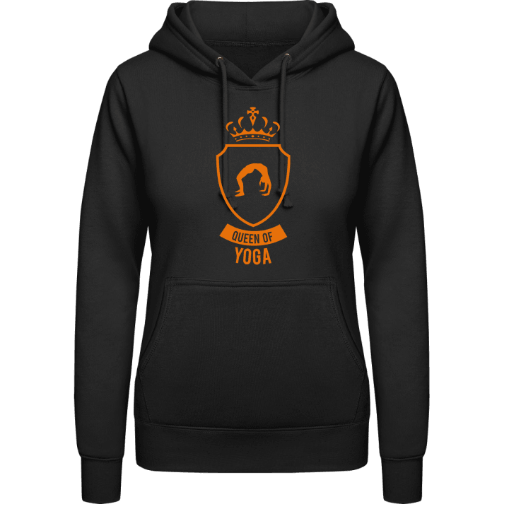 Queen Of Yoga Vrouwen Hoodie contain pic