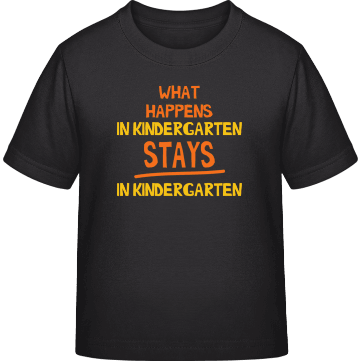 What Happens In Kindergarten Kinderen T-shirt 0 image