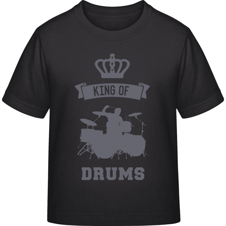 King Of Drums T-shirt för barn contain pic