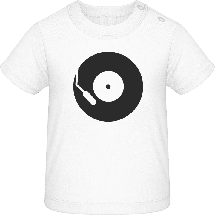 Vinyl Music Baby T-skjorte contain pic
