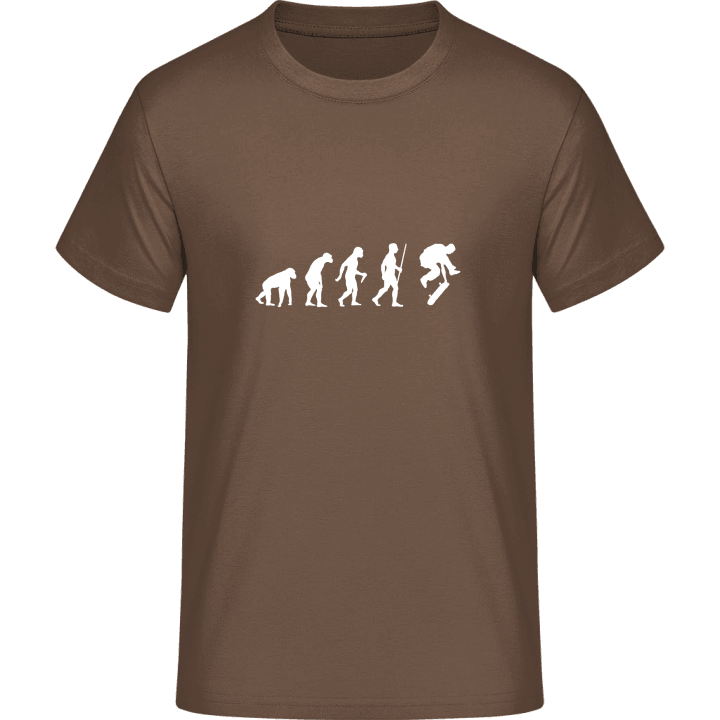 Skating Evolution Humor T-Shirt 0 image