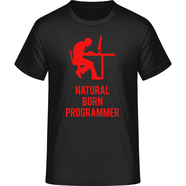 Natural Born Programmer T-skjorte 0 image
