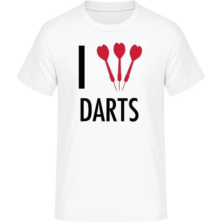 I Love Darts T-skjorte contain pic