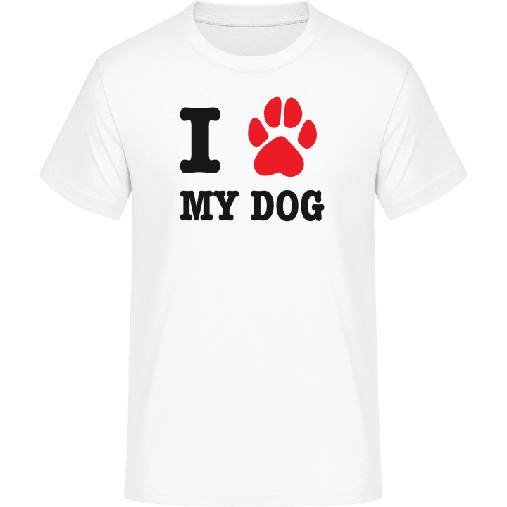 I Heart My Dog T-skjorte 0 image