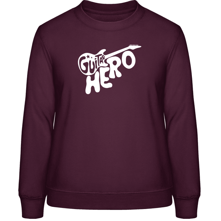 Guitar Hero Logo Sweatshirt för kvinnor contain pic