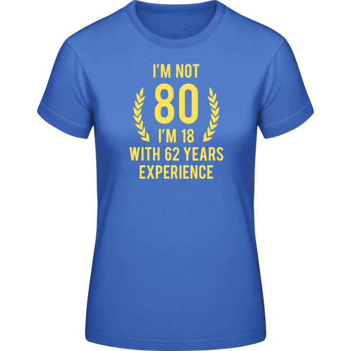 80 Years Vrouwen T-shirt 0 image