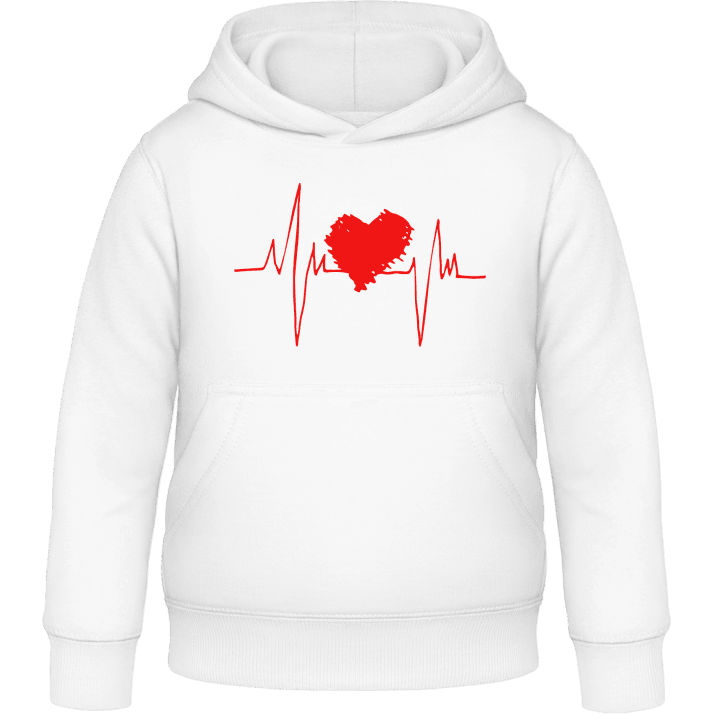 Heartbeat Logo Sweat à capuche pour enfants contain pic