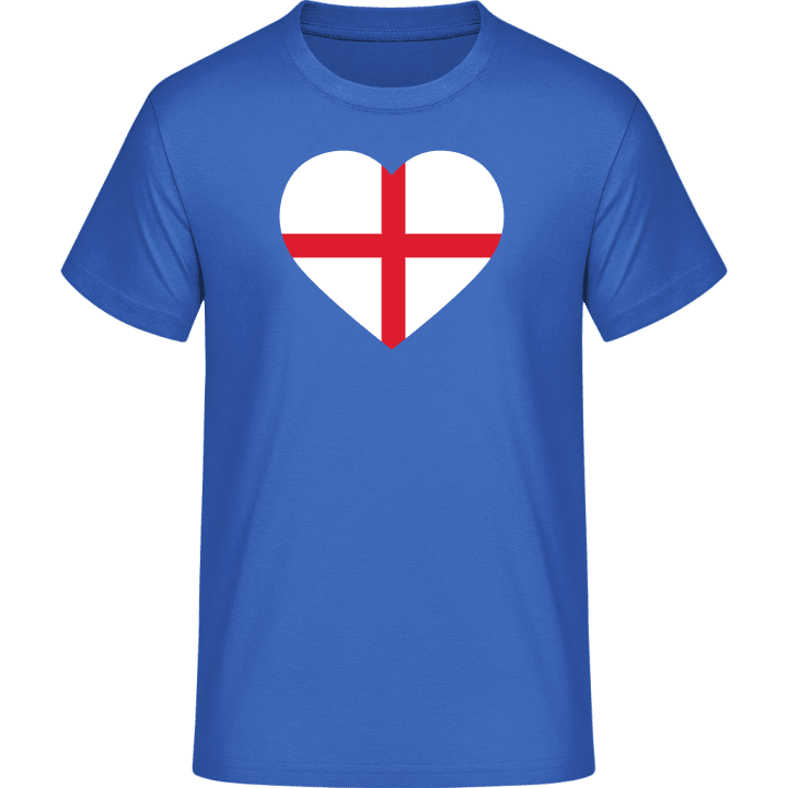 England Heart Flag Maglietta contain pic