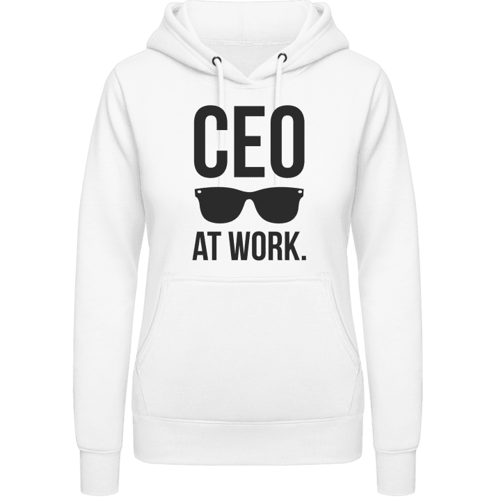 CEO At Work Sweat à capuche pour femme contain pic