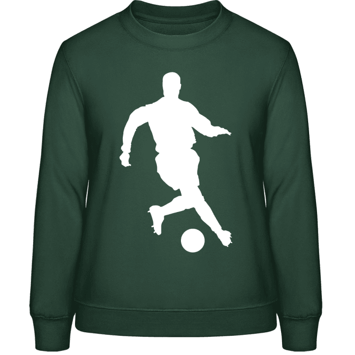 Footballer Soccer Player Women Sweatshirt contain pic