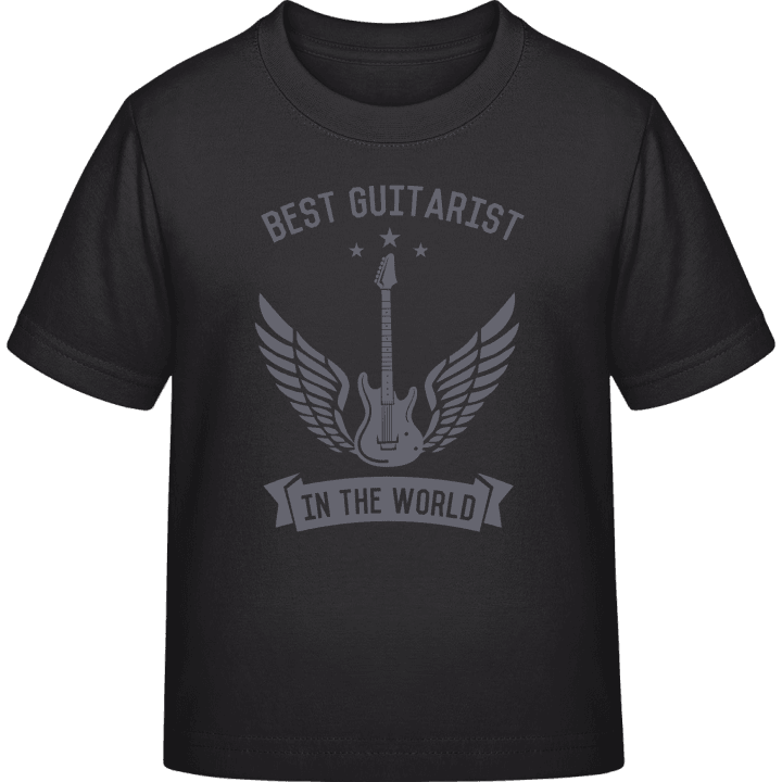 Best Guitarist In The World T-shirt för barn contain pic