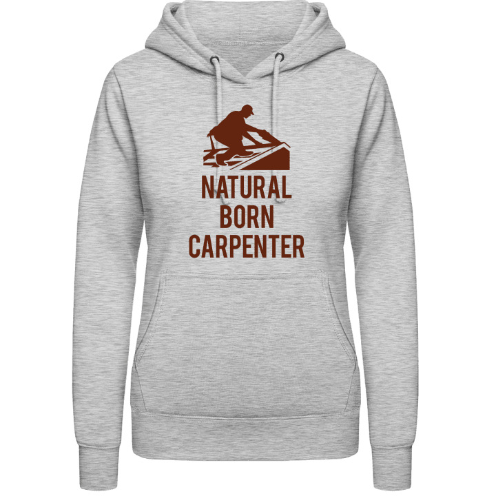 Natural Carpenter Felpa con cappuccio da donna contain pic