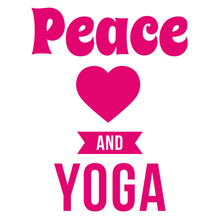 Peace Love Yoga Frauen Kapuzenpulli 0 image