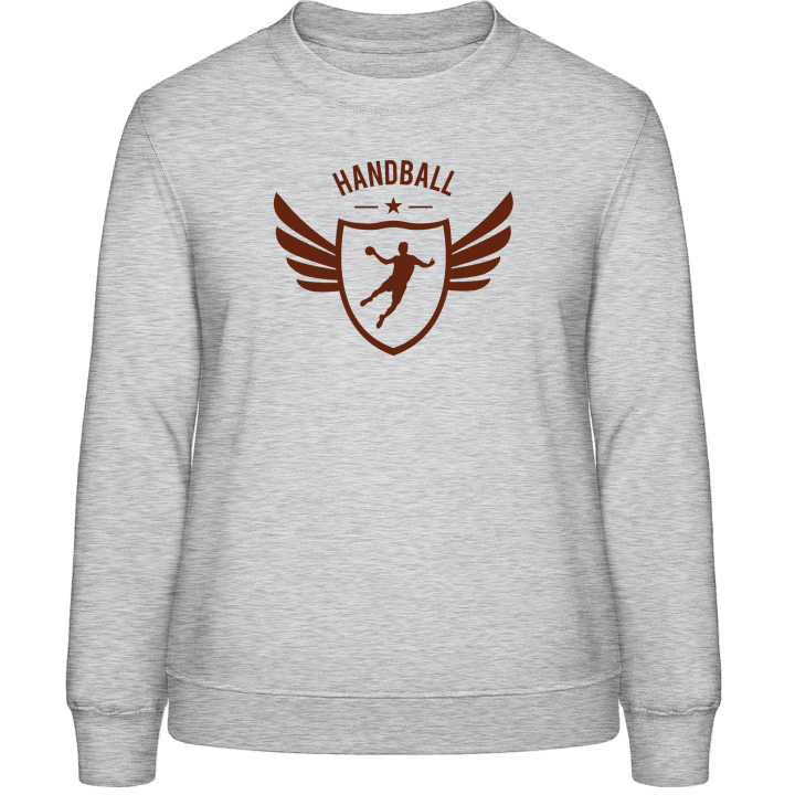 Handball Winged Frauen Sweatshirt contain pic