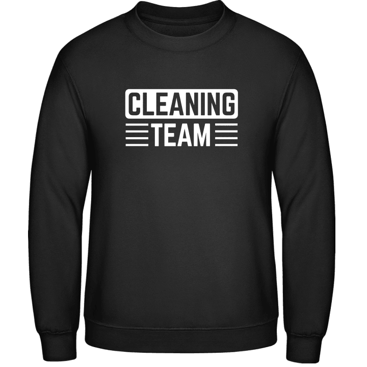 Cleaning Team Sweatshirt contain pic