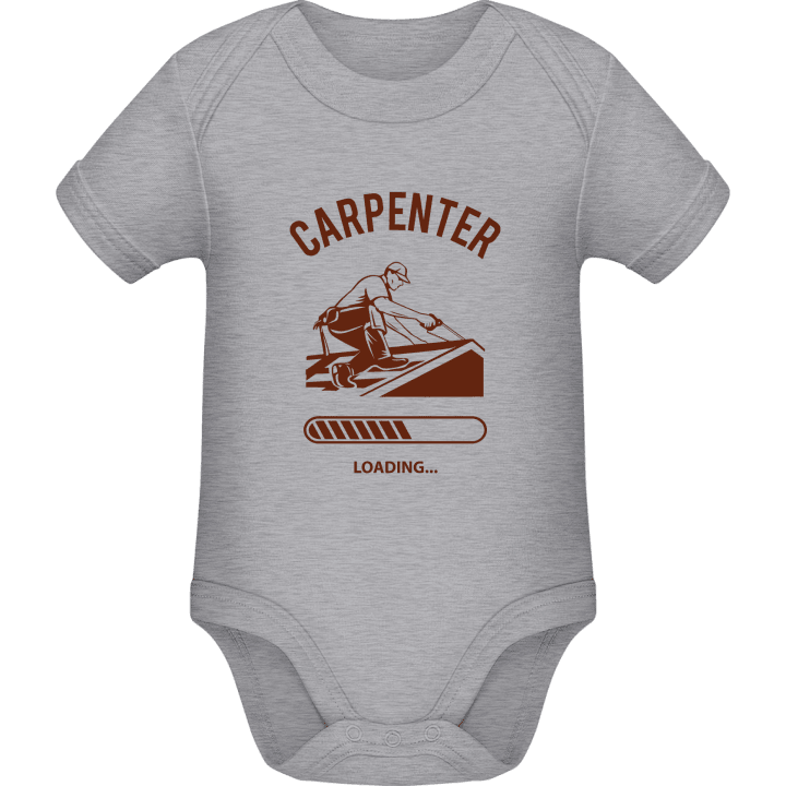 Carpenter Loading... Baby Romper contain pic