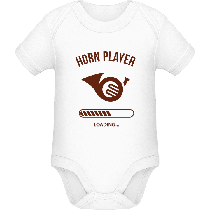 Horn Player Loading Baby Romper contain pic