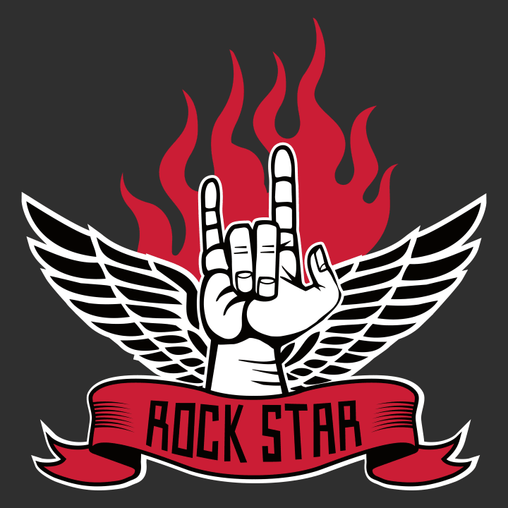 Rock Star Hand Flamme Stofftasche 0 image