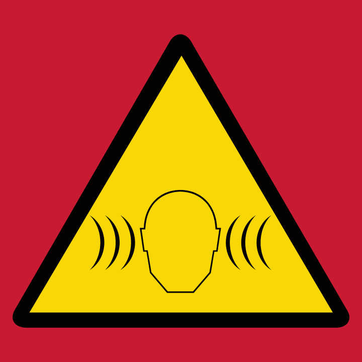 Caution Loudness Volume Stofftasche 0 image