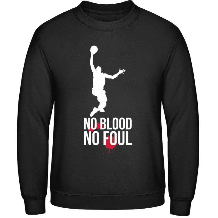 No Blood No Foul Felpa contain pic