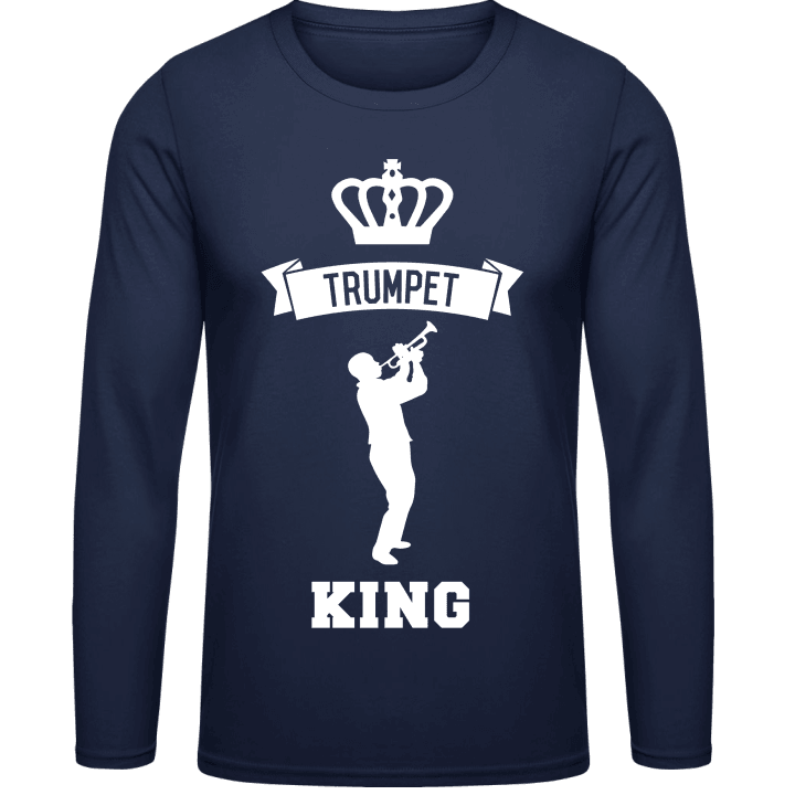 Trumpet King Long Sleeve Shirt contain pic