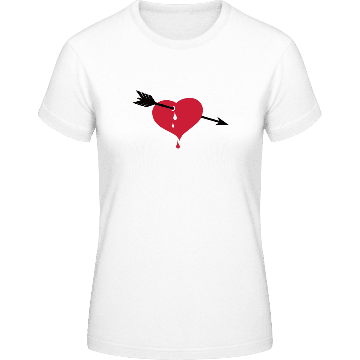 Heart and Arrow T-shirt för kvinnor 0 image