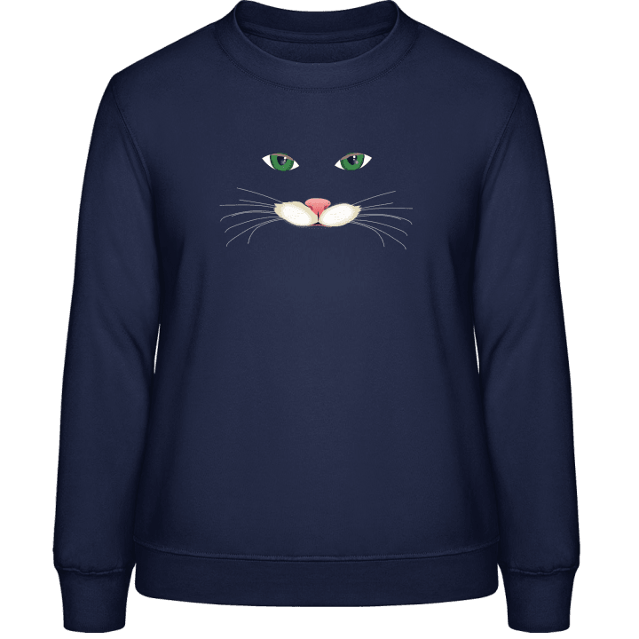 Cat Face Frauen Sweatshirt 0 image