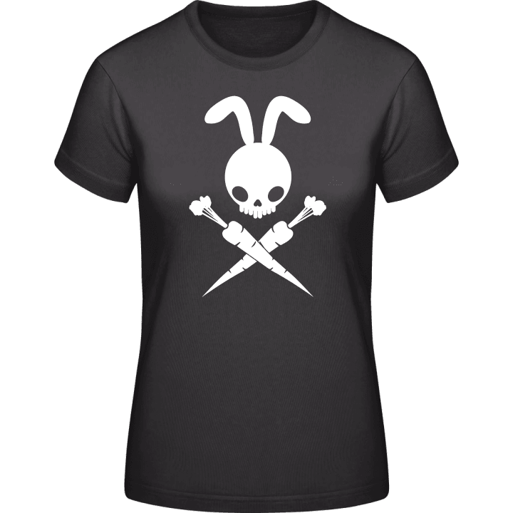 Bad Rabbit And Cross Carrots T-skjorte for kvinner 0 image