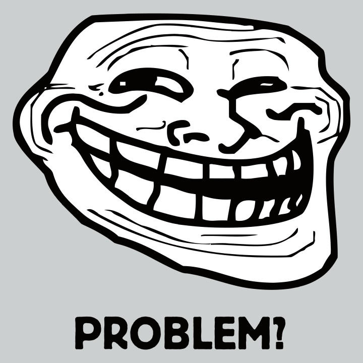 Problem Troll Meme Camicia a maniche lunghe 0 image
