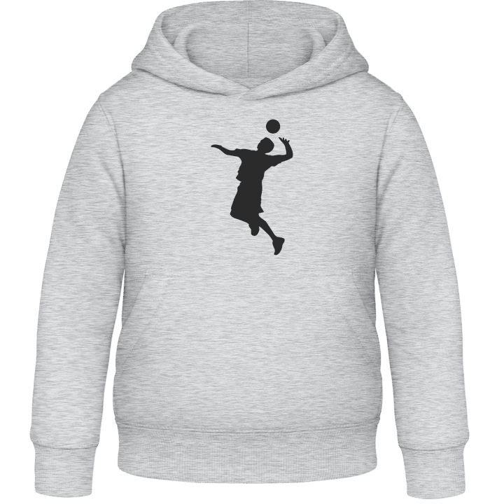 Volleyball Silhouette Barn Hoodie contain pic