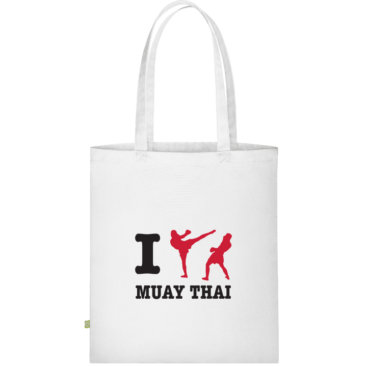 I Love Muay Thai Stoffen tas contain pic