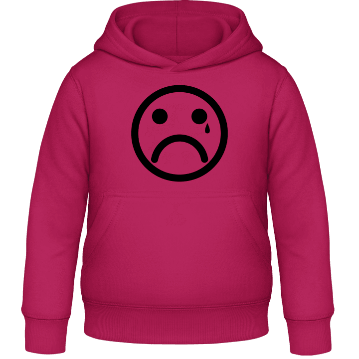 Crying Smiley Kids Hoodie contain pic