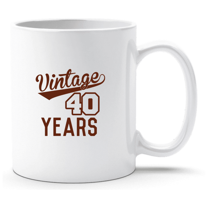 Vintage 40 Years Cup 0 image