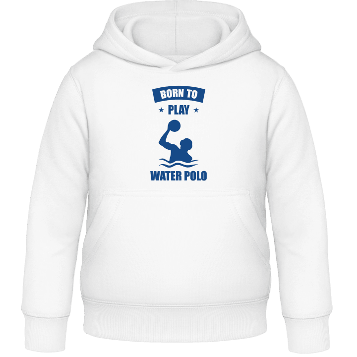 Born To Play Water Polo Sweat à capuche pour enfants contain pic