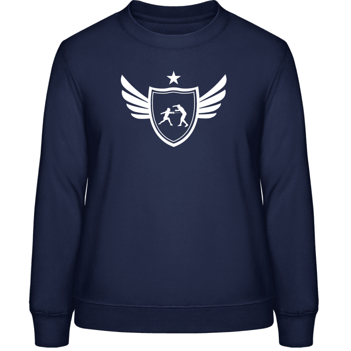 Fencing Star Sweatshirt för kvinnor contain pic
