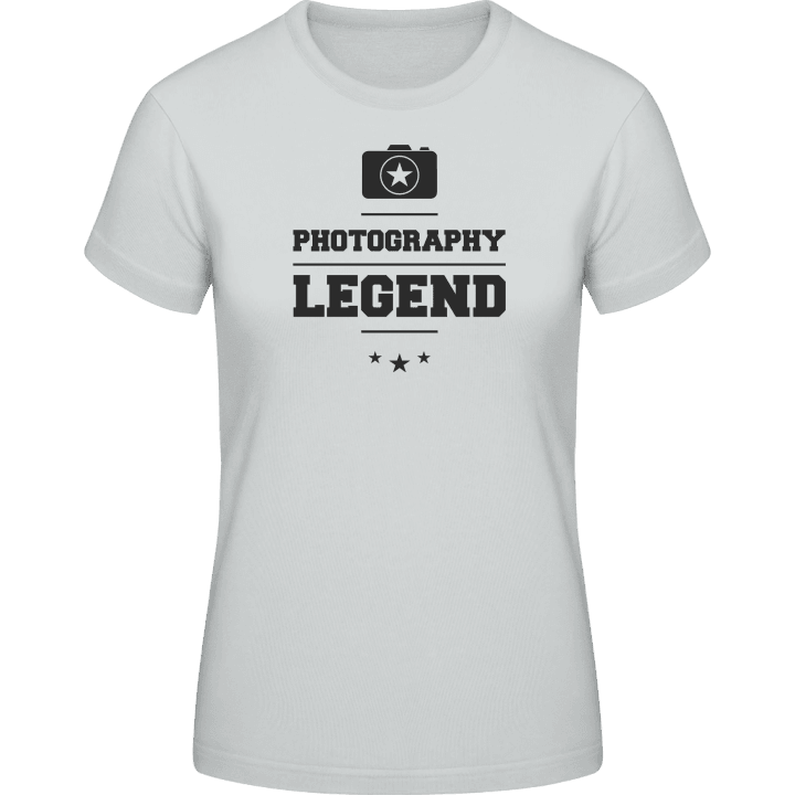 Photography Legend T-skjorte for kvinner contain pic