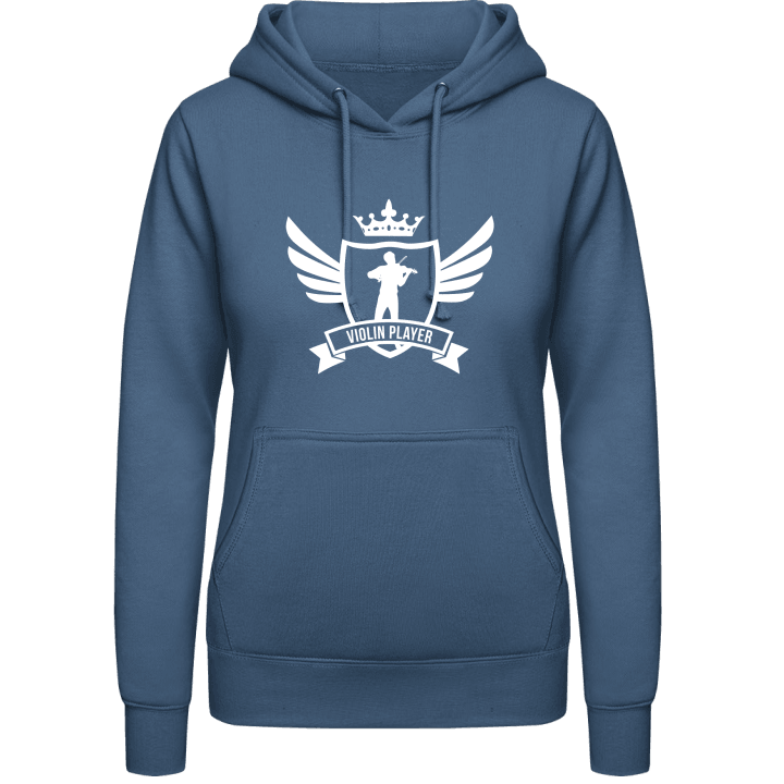 Violin Player Winged Women Hoodie contain pic
