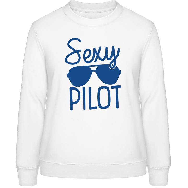 Sexy Pilot Frauen Sweatshirt contain pic