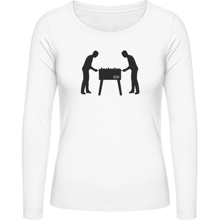 Foosball Futsal Kicker Women long Sleeve Shirt contain pic