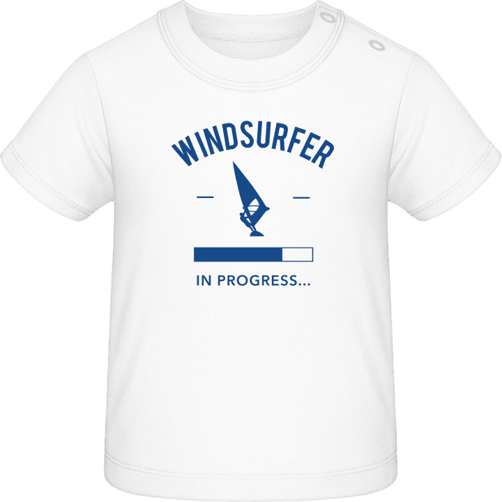 Windsurfer in Progress Camiseta de bebé contain pic