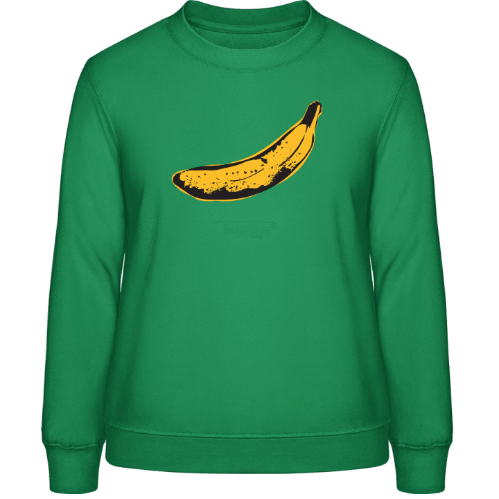 Banana Illustration Sweatshirt för kvinnor contain pic