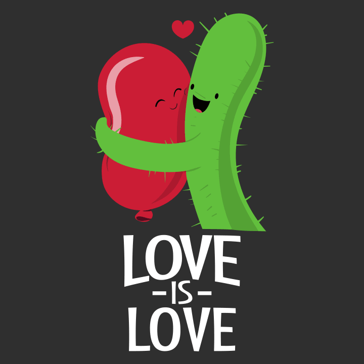 Love Is Love Cactus And Balloon Vrouwen Hoodie 0 image