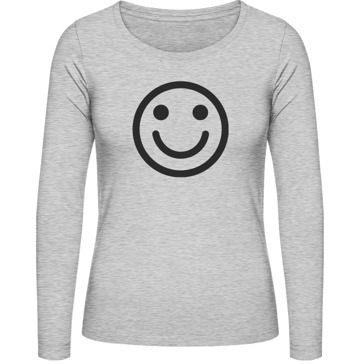 Smiley Face Frauen Langarmshirt contain pic
