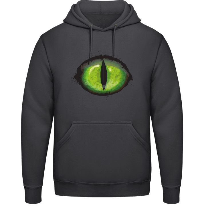Scary Green Monster Eye Hættetrøje 0 image