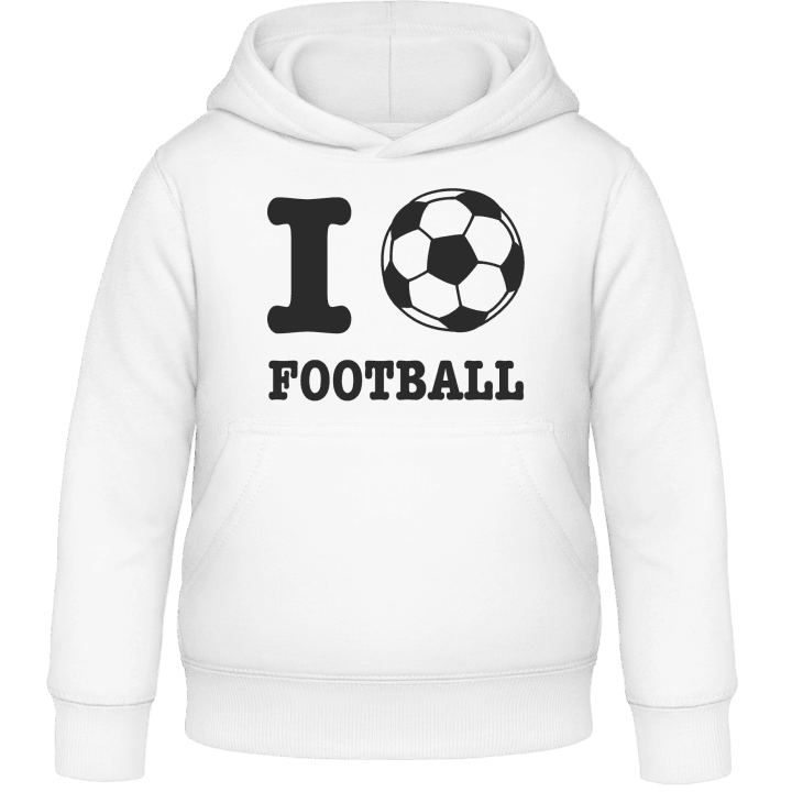 Football Love Felpa con cappuccio per bambini contain pic