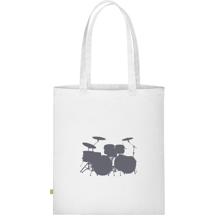 Drums Silhouette Stoffen tas contain pic