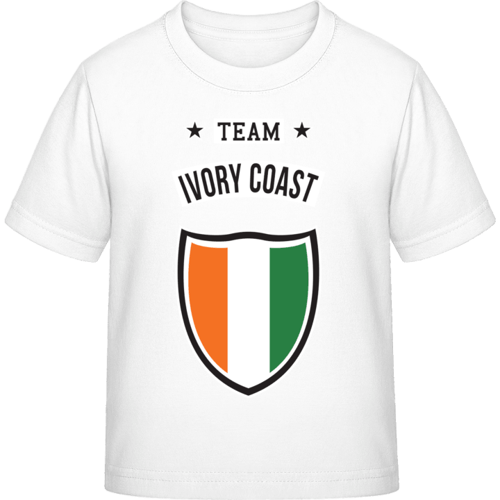 Team Ivory Coast T-skjorte for barn contain pic